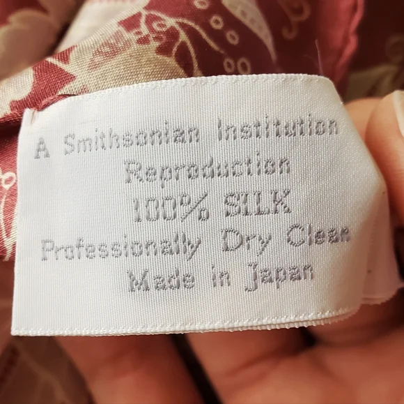 Vintage Silk Scarf - Picture 4 of 5